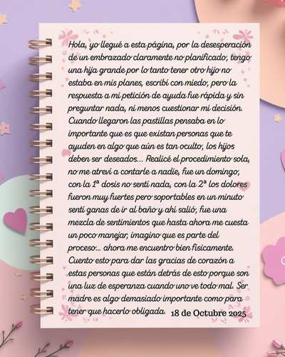 Testimonio 4: experiencia real de embarazo acompañada por Mujer Decide